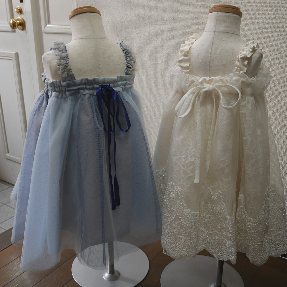 子供用チュチュのバックスタイル